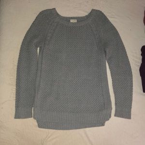 Gray Knitted Sweater